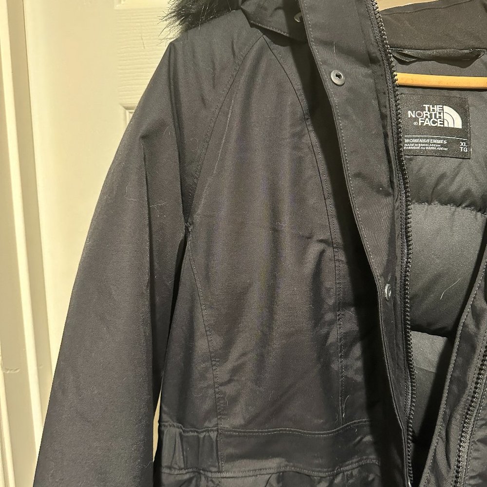 North Face Women’s Arctic Parka Coat in Black